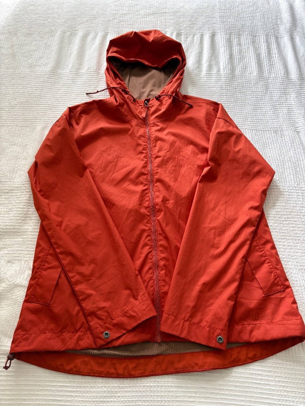 REI Co-op Dark Orange Windbreaker - S